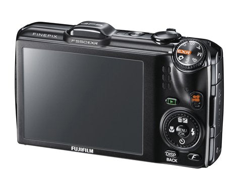 Fujifilm FinePix F550EXR 16 MP CMOS Digital Camera with Fujinon 15x Super Wide Angle Zoom Lens and GPS Geo-Tagging Function