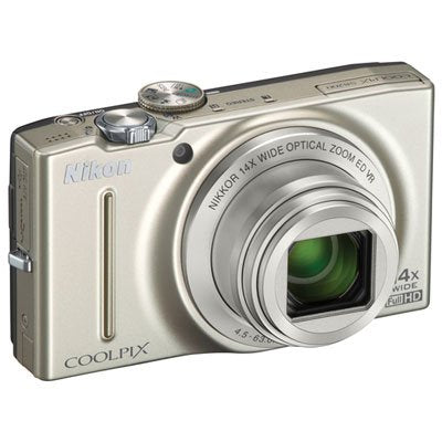 Coolpix S8200 Digital Camera (Silver)