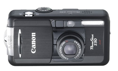 Canon PowerShot S50 5MP Digital Camera w/ 3x Optical Zoom