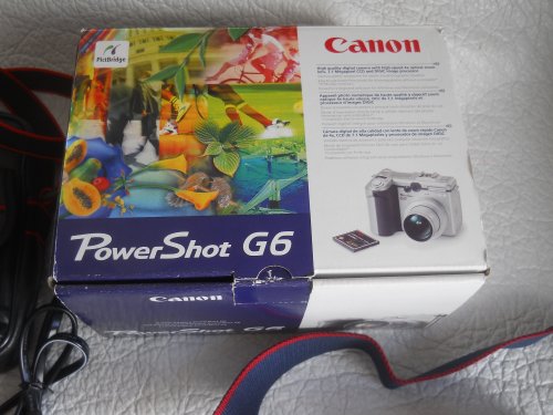 Canon PowerShot G6 7.1MP Digital Camera with 4x Optical Zoom