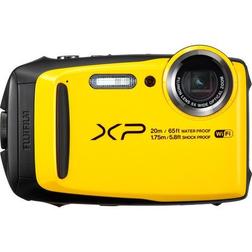 Fujifilm FinePix XP120 Waterproof Digital Underwater Camera USA Model (Yellow)