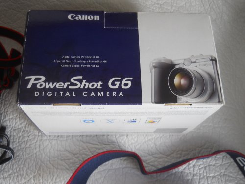 Canon PowerShot G6 7.1MP Digital Camera with 4x Optical Zoom