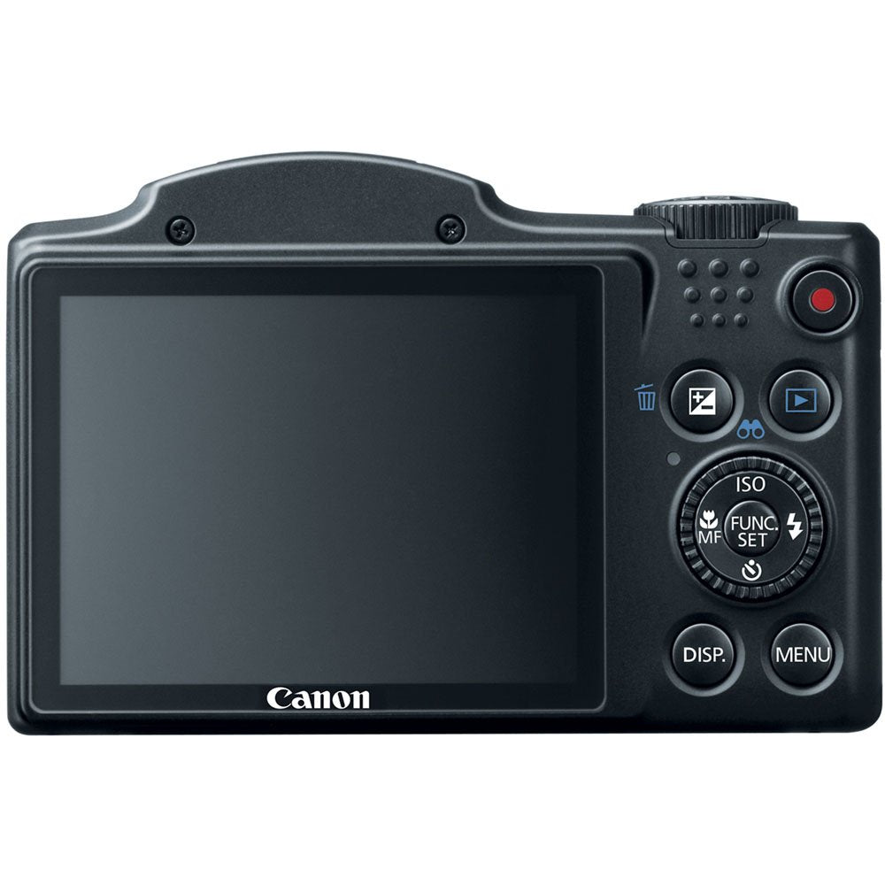 Canon PowerShot SX500 is 16.0 MP Digital Camera with 30x Wide-Angle Optical Image Stabilized Zoom and 3.0-Inch LCD (Black) (Old Model)