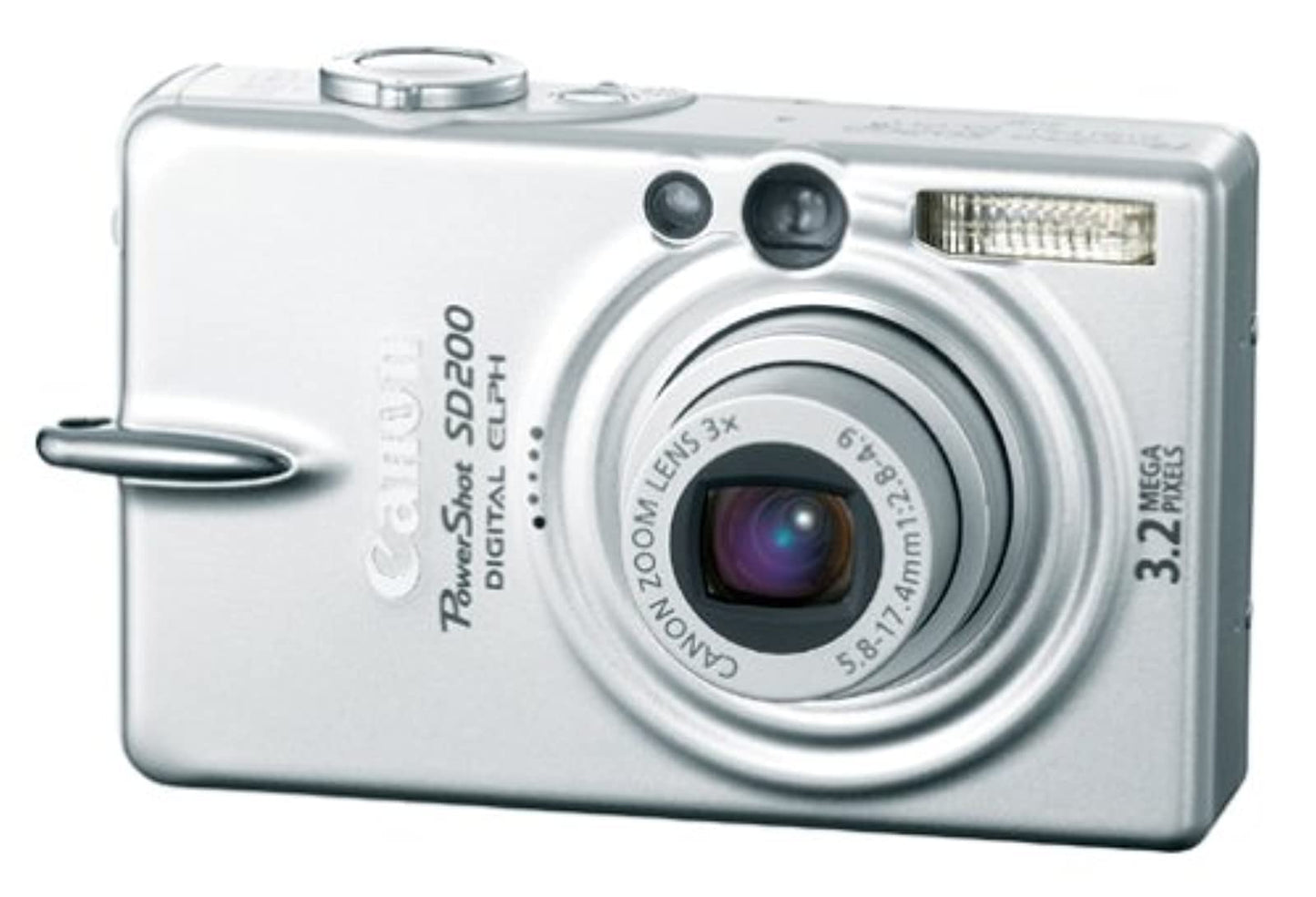 Canon Powershot SD200 3.2MP Digital Elph Camera with 3x Optical Zoom (OLD MODEL)