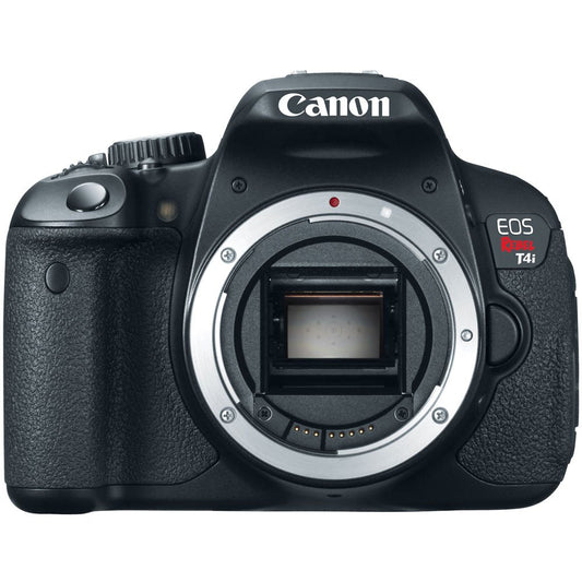 Canon EOS Rebel T4i 18.0 MP CMOS Digital Camera with 3-inch Touchscreen and Full HD Movie Mode (Body Only)