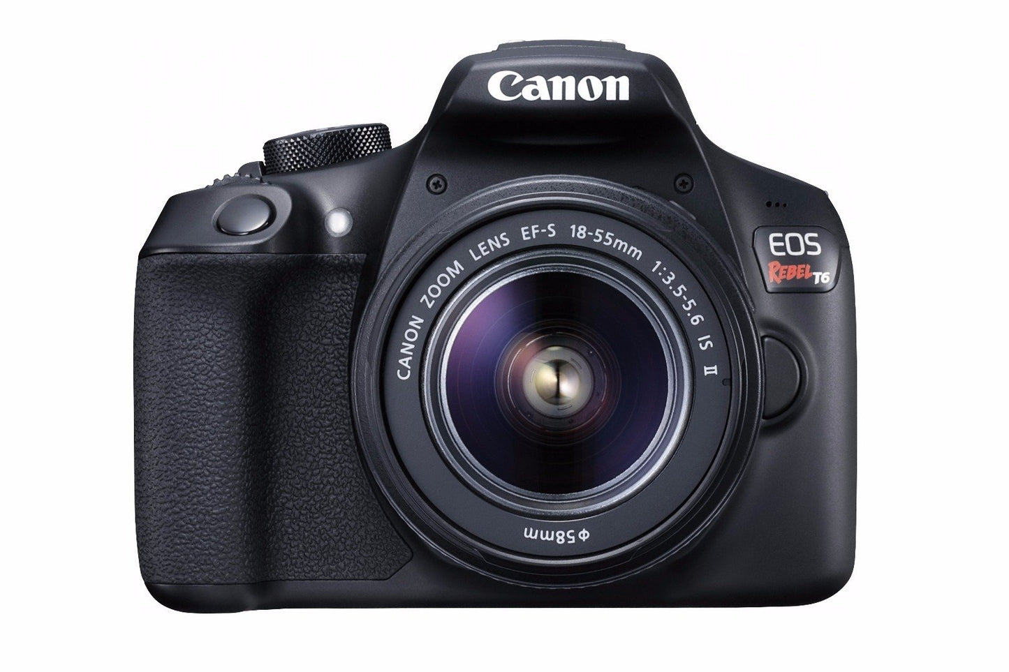 Canon EOS Rebel T6 18MP DSLR 18-55mm, 75-300mm Lenses, Bonus SD Card, and WiFi