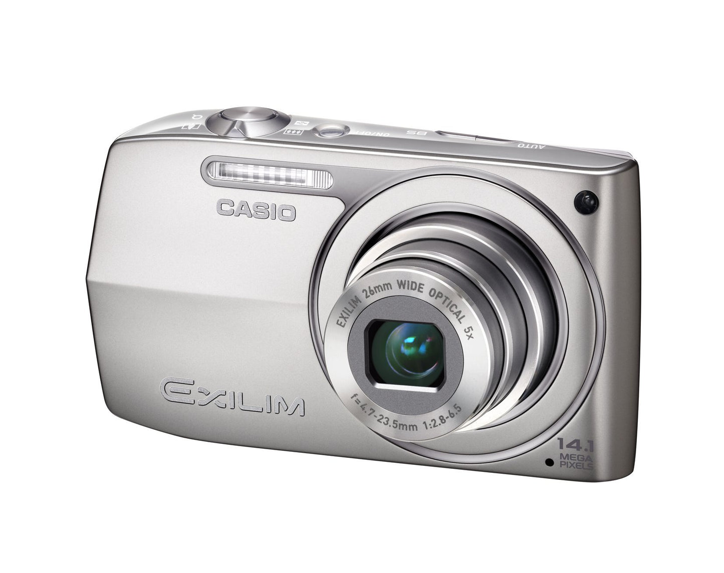 Casio EX-Z2000 14.1MP Digital Camera with 5x Ultra Wide Angle Zoom with CCD Shift Image Stabilization and 3.0 inch LCD (Silver)