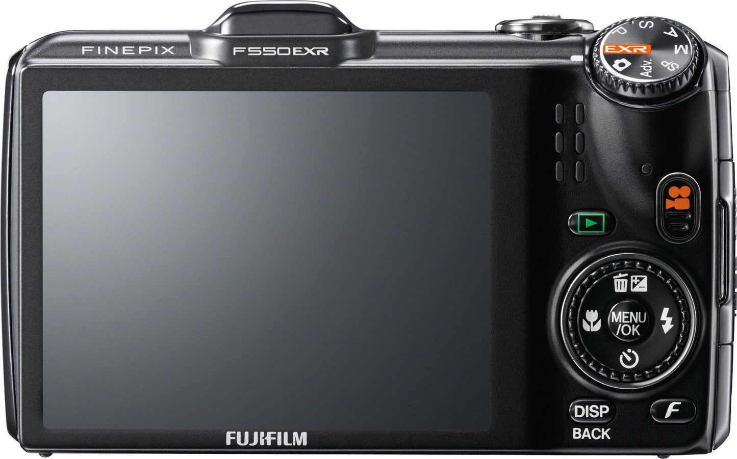 Fujifilm FinePix F550EXR 16 MP CMOS Digital Camera with Fujinon 15x Super Wide Angle Zoom Lens and GPS Geo-Tagging Function