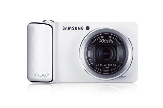 Factory Unlocked Samsung Galaxy Camera EK-GC100 8GB White, Android OS, v4.1 (Jelly Bean) 3G Unlocked HSDPA 850 / 900 / 1900 / 2100 (International Version - No Warranty)