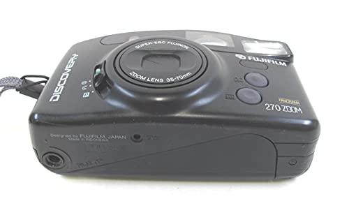 Fujifilm Discovery 270 Zoom Panorama 35mm Film Camera W/super-ebc Fujinon Zoom Lens 35-70mm (Black Color Version, 35mm Film)(designed By Fujifilm, Japan. Made in Indonesia)