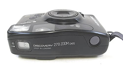 Fujifilm Discovery 270 Zoom Panorama 35mm Film Camera W/super-ebc Fujinon Zoom Lens 35-70mm (Black Color Version, 35mm Film)(designed By Fujifilm, Japan. Made in Indonesia)