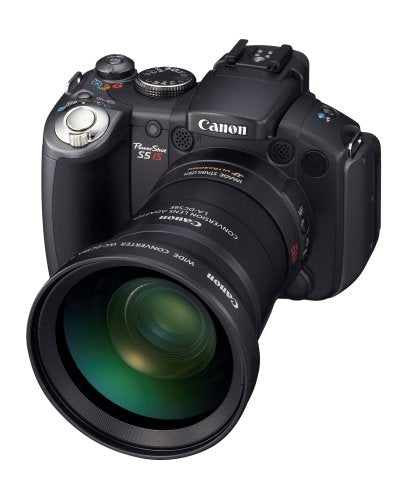 Canon PowerShot Pro Series S5 IS 8.0MP Digital Camera with 12x Optical Image Stabilized Zoom (OLD MODEL)