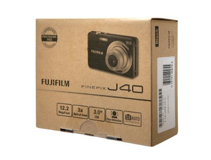 Fujifilm FinePix J40 12.2 MP Digital Camera with 3x Optical Zoom and 3-Inch LCD (Includes 2 GB SD Memory Card)