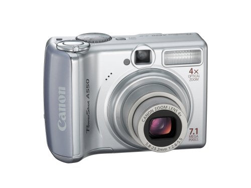 Canon PowerShot A550 7.1MP Digital Camera with 4x Optical Zoom