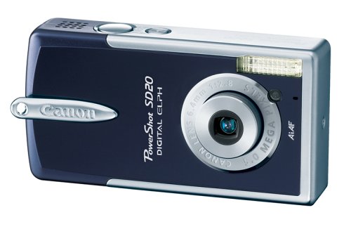 Canon Powershot SD20 5MP Ultra Compact Digital Camera