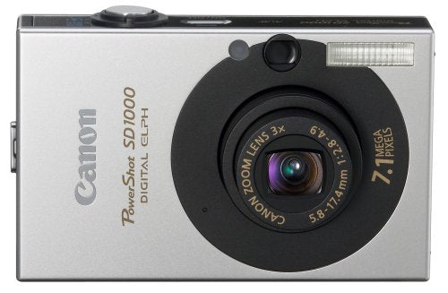 Canon PowerShot SD1000 7.1MP Digital Elph Camera with 3x Optical Zoom