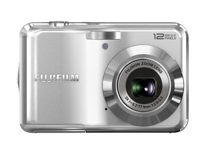 Fujifilm FinePix AV100 12 MP Digital Camera with 3x Optical Zoom and 2.7-Inch LCD (Silver)