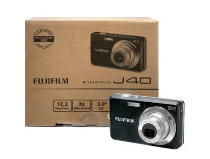 Fujifilm FinePix J40 12.2 MP Digital Camera with 3x Optical Zoom and 3-Inch LCD (Includes 2 GB SD Memory Card)