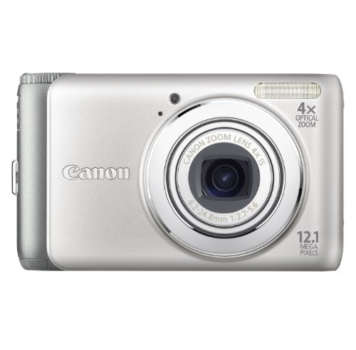 Canon PowerShot A3100IS 12.1 MP Digital Camera with 4X Optical Image Stabilized Zoom and 2.7-Inch LCD (Silver)