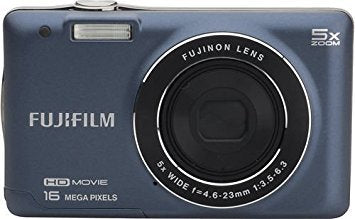 Fujifilm - JX665 16.0-Megapixel 5 X Wide Opt Zoom Digital Camera - Indigo Blue