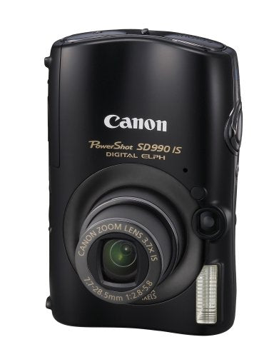 Canon Powershot SD990IS 14.7MP Digital Camera with 3.7x Optical Image Stabilized Zoom