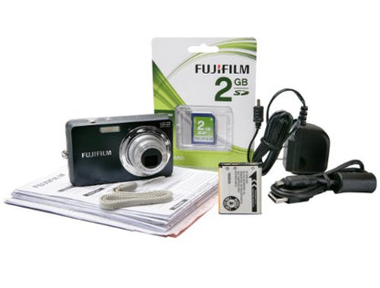 Fujifilm FinePix J40 12.2 MP Digital Camera with 3x Optical Zoom and 3-Inch LCD (Includes 2 GB SD Memory Card)