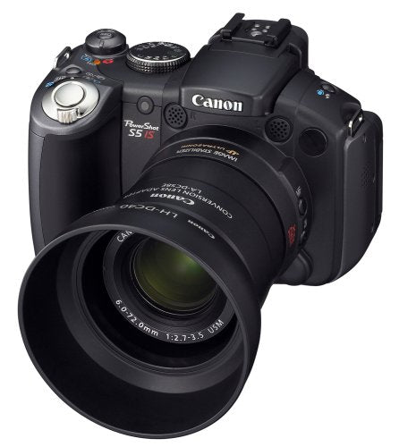 Canon PowerShot Pro Series S5 IS 8.0MP Digital Camera with 12x Optical Image Stabilized Zoom (OLD MODEL)