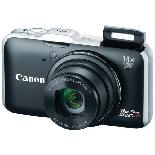 Canon PowerShot SX230HS 12 MP Digital Camera with HS SYSTEM and DIGIC 4 Image Processor